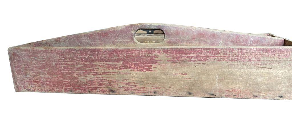 Antique Wood Toolbox