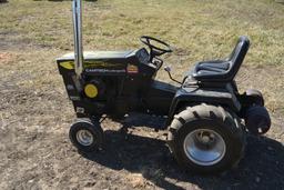 Black Lawn Pulling Tractor, Single Cylinder, Kohler Motor, Rear Weights, Ru
