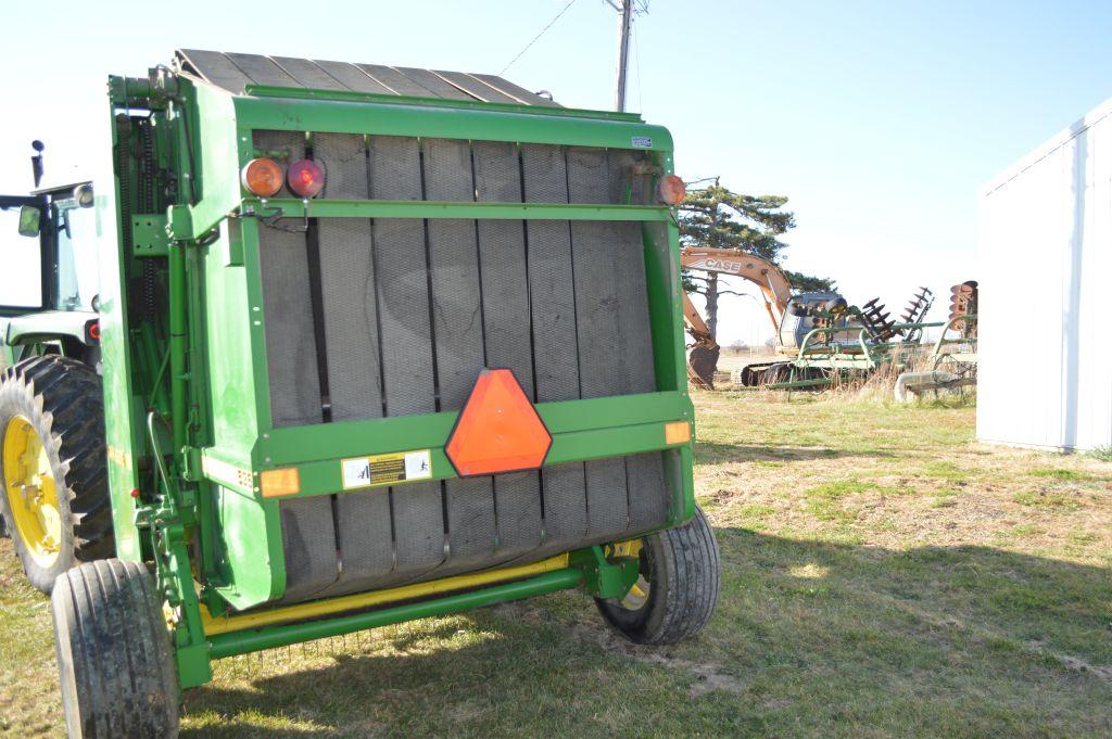 1992 John Deere 535 Baler, Less Net Wrap, Standard Pickup, 540PTO, Good Sha