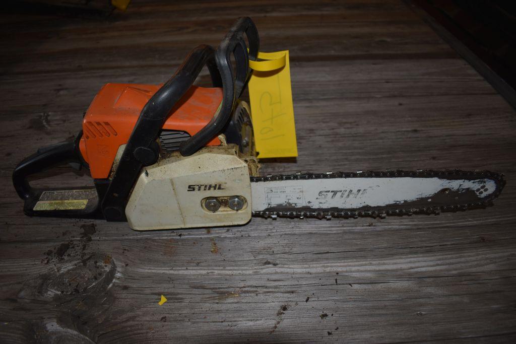 Stihl 170 Chainsaw, Needs Tuned Up