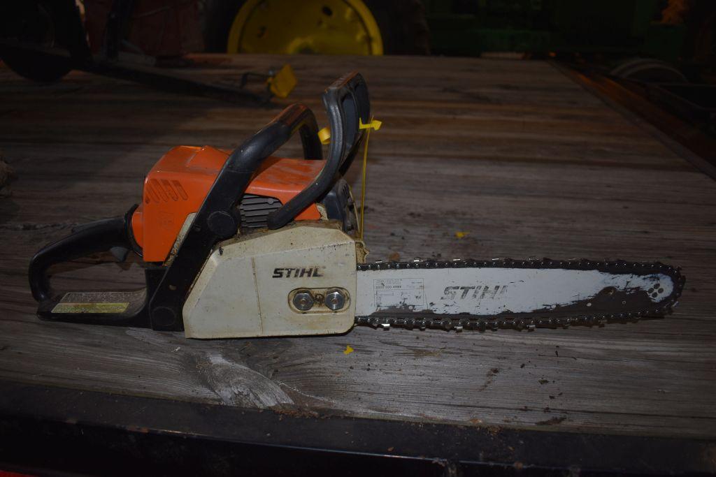 Stihl 170 Chainsaw, Needs Tuned Up