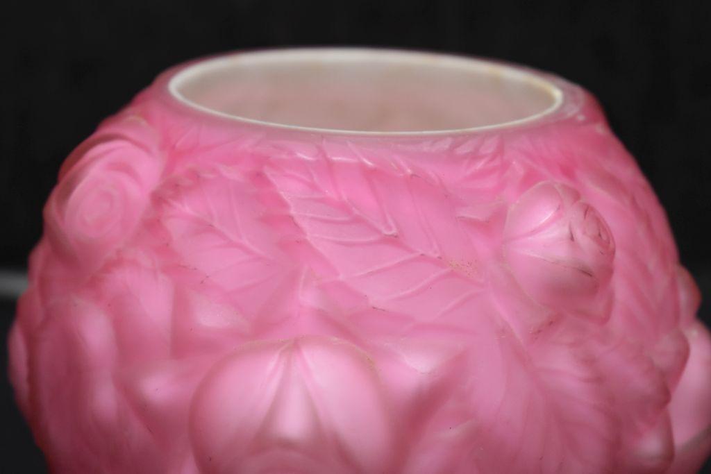 Cranberry Rose Press Pattern Vase