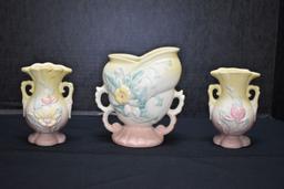 Group of 3 Hull Vases - Have Chips