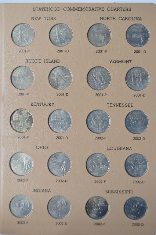 Fifty State Commemorative Quarters 1999-2008