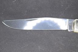 Burnt Chimney Germany Stainless, #004, Single Blade, "Mother of Pearl" Manm