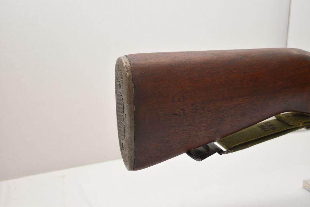 Winchester M1 Garand, "W.R.A. G.H.D." and Crossed Cannons Stamped on Left S