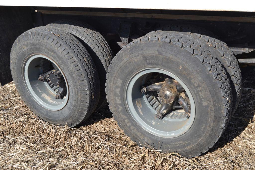 1972 Chevy C-60 Grain Truck, 1 Owner, 20' Obeco Steel Box and Twin Hoist, C