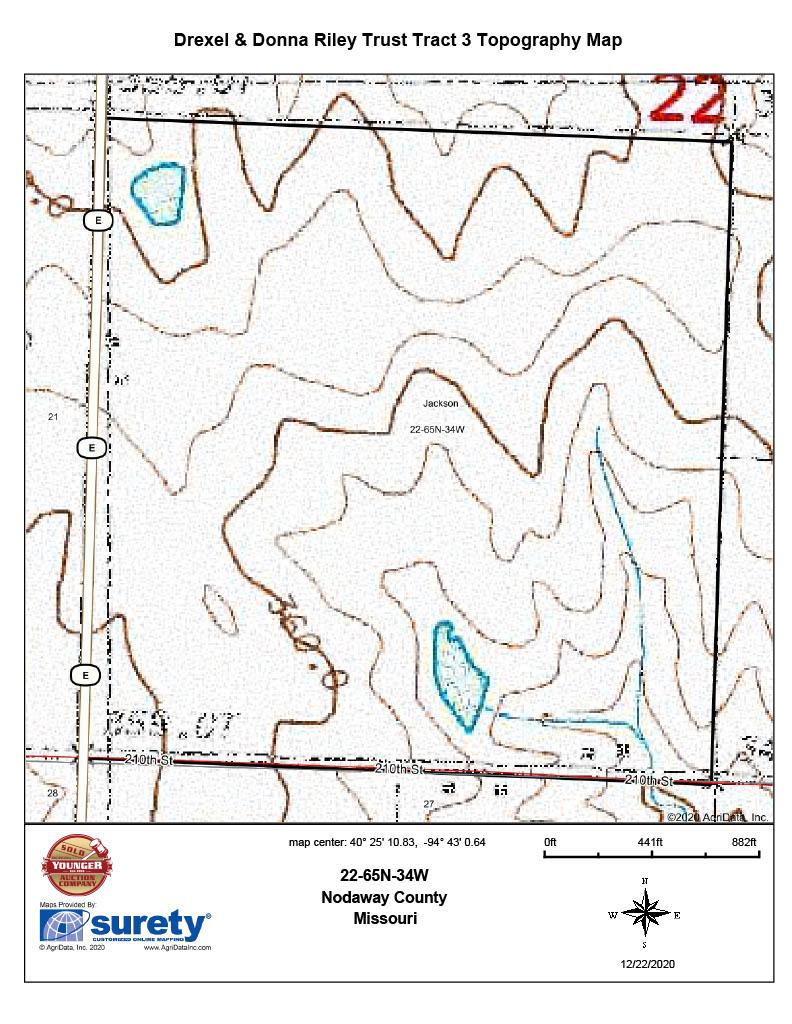 TRACT 3 - 158 ACRES +/-