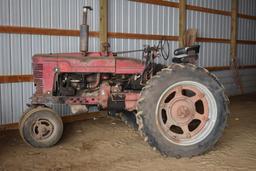 1953 Farmall Super M, Fast Hitch, Power Steering, Live Hydraulics, Narrow F