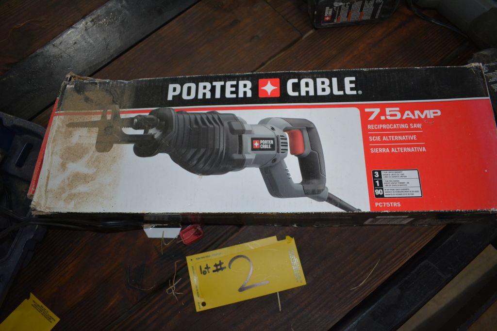 Porter Cable Reciprocating saw, new in box