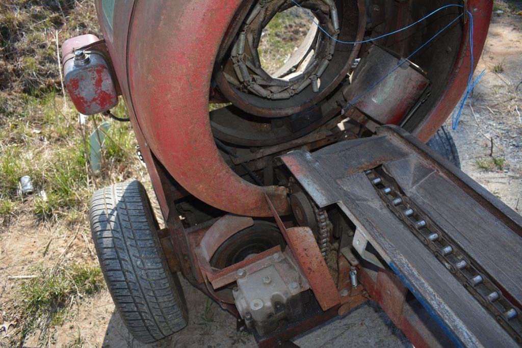 Christmas Tree Cable Baler, Gas Powered