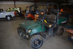 Polaris Ranger 4x4, shows 1,164 hrs, Manual Dump bed, w/ winch,add on seats