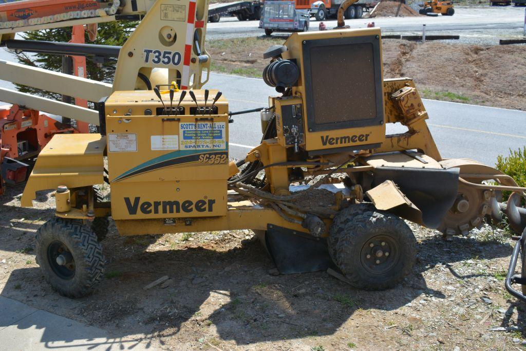 Vermeer SC352 Stump Grinder