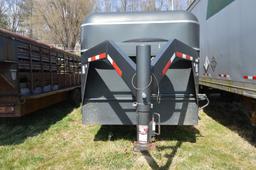 2015 Stoll 24 ft Livestock Trailer, excellent shape, good rubber, 8,000 lb.