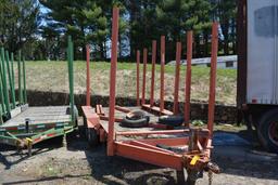 15'X6' Triple Axle Tree Trailer w/ Removable Side Stays, w/ fenders, Walker