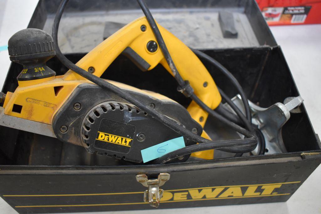 DeWalt Electric Planer w/ Metal Case