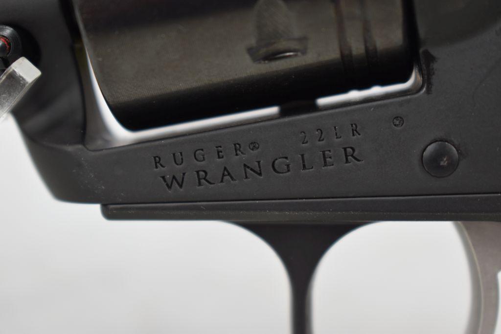 Ruger Wrangler Revolver, NIB, black, .22lr, SN-200-85823