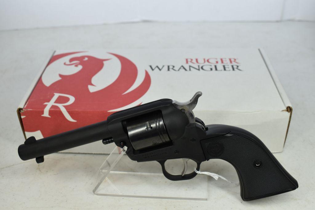 Ruger Wrangler Revolver, NIB, black, .22lr, SN-200-85823