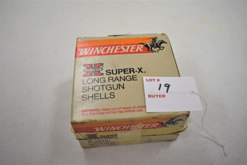 1 - Box of 25, 12 ga. Winchester 2.75 6 shot