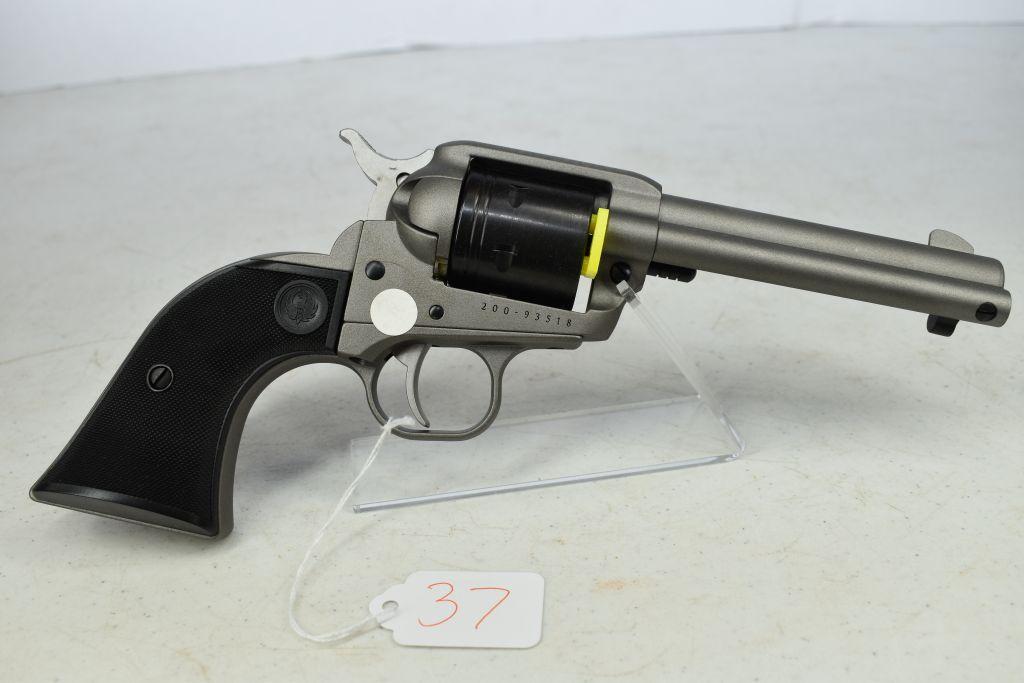 Ruger Wrangler Revolver, NIB, silver, .22lr, SN-200-93518