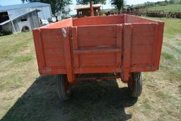 Wooden 7'x14' Feed Wagon