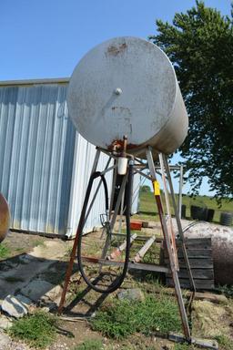 300 Gallon Fuel Tank On Stand