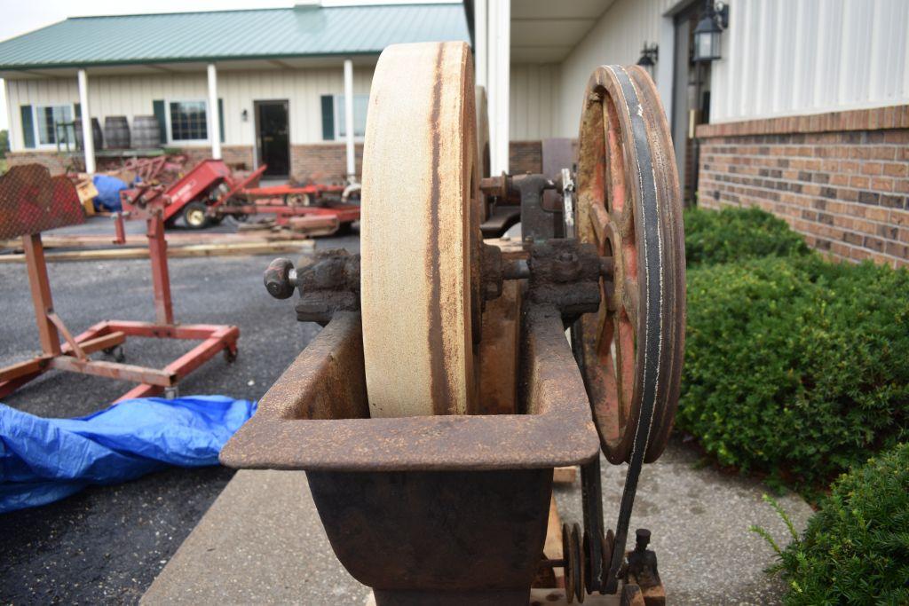 Large Mill Stone with Sickle Stone