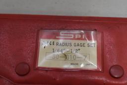 SPI Radius Gage Set