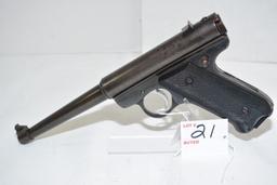 Ruger .22 LR Pistol, Plastic Grips, No Box, Some Blueing Wore Off, S/N: 13-