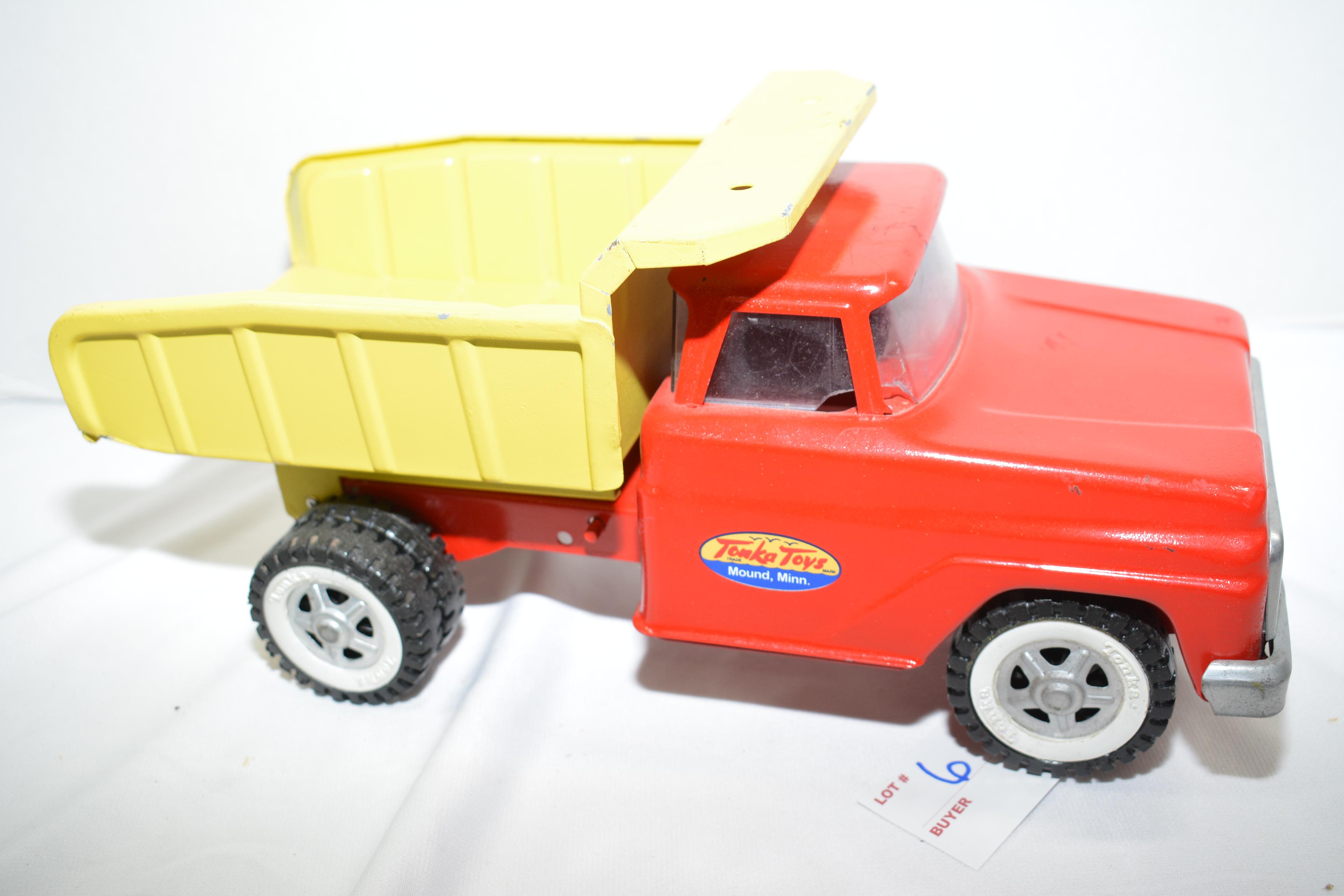 Tonka Dump Truck, Single Axle, Repainted