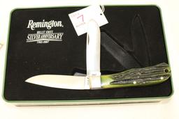 Remington Bullet Knife, Silver Anniversary Edition in Tin Box, 2007, R1123