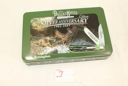 Remington Bullet Knife, Silver Anniversary Edition in Tin Box, 2007, R1123