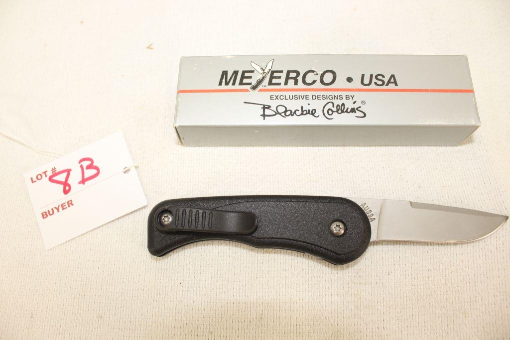 Myerco folding knife, 6" OAL, 2 1/4" Blade