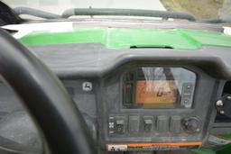 2012 John Deere 825i Gator, 16,000 miles, Electric Hoist On Bed, Has Good 14" Pickup Tires, Glass Ca