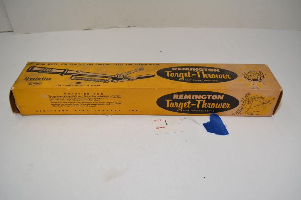 Vintage Remington Hand Clay Target Thrower, NOS
