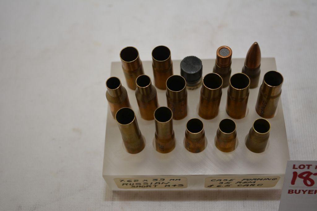 7.62 Russian short M43 case forming 35 Rem and 6.5Carc