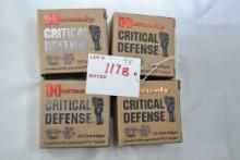 Hornaday 380 Auto 90 gr. FTX Cartridges; 4 Boxes 25 Rds./Box