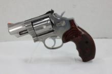 Smith & Wesson Model 66-3 .357 Cal Double Action Revolver; 2-1/2" BBL; Wood Grips w/Original Box and