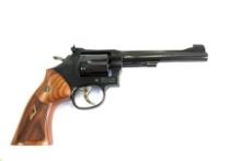 Smith & Wesson Model 48 .22 Win Mag Cal. Double Action Revolver; 6" BBL; w/Hard Case; SN CUE1496