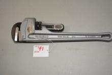 Rigid 14" Aluminum Pipe Wrench; New