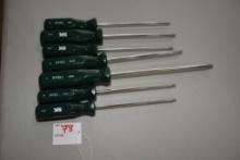 SK 7-Piece Hex Driver Set; Assorted Sizes; Like New