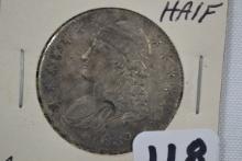 1834 Bust Half Dollar - AU
