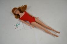 vintage Barbie with original clothes and possible mohair hair