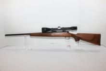Remington Model 700 .222 Rem. Mag. Cal. Rifle w/22" BBL, Jeweled Bolt, and Bushnell 10x40 Banner Sco