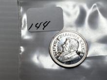 1982 Krugerrand Silver Commemorative 1/10th ounce