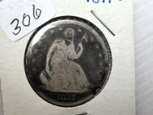 1877S Seated Liberty Half Dollar - G