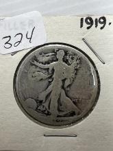 1919S Walking Liberty Half Dollar - FR