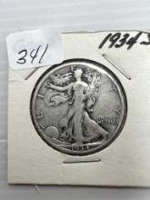 1934S Walking Liberty Half Dollar - G