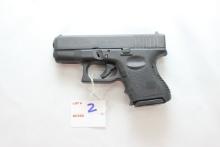 Glock 28 .380 Auto Cal. Semi-Automatic Pistol w/3-1/2" BBL, 2-10 Rd. Magazines, and Factory Hard Cas