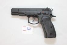 CZ 75 B 9mm Double Action Semi-Automatic Pistol w/4-1/2" BBL, 2-16 Rd. Magazines, and Factory Hard C